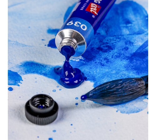 Акварель художественная в тубах НАБОР 24 цвета по 12 мл, BRAUBERG ART CLASSIC, 191765