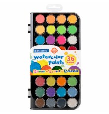 Краски акварельные BRAUBERG 