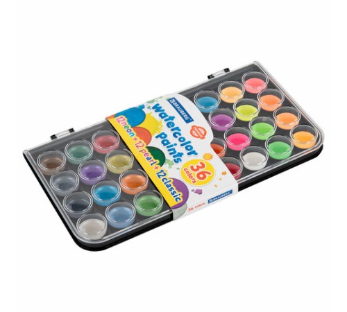 Краски акварельные BRAUBERG 