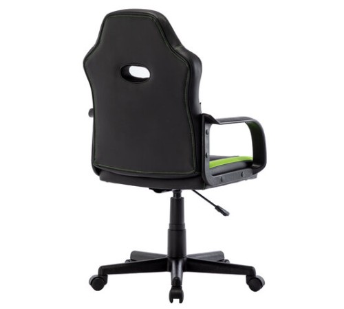 Кресло компьютерное BRABIX "Stripe GM-202", экокожа, черное/зеленое, 532511 Кресло компьютерное BRABIX "Stripe GM-202", экокожа, черное/зеленое, 532511