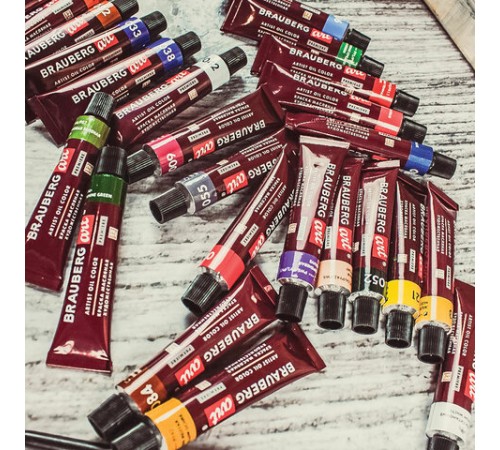 Краски масляные художественные НАБОР 