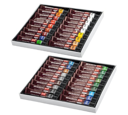 Краски масляные художественные НАБОР 