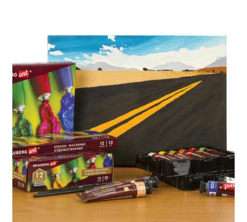 Краски масляные художественные НАБОР 