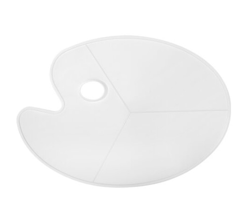 Палитра художественная пластиковая овальная без ячеек, 41х29 см, BRAUBERG ART DEBUT, 192231