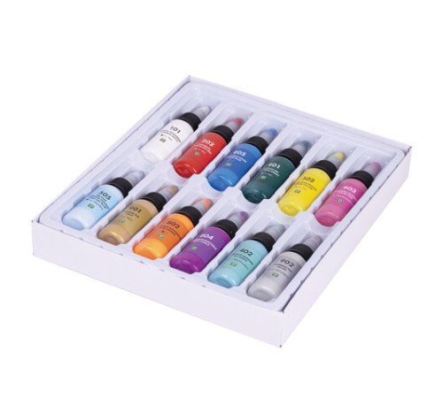 Краски акриловые для техники 