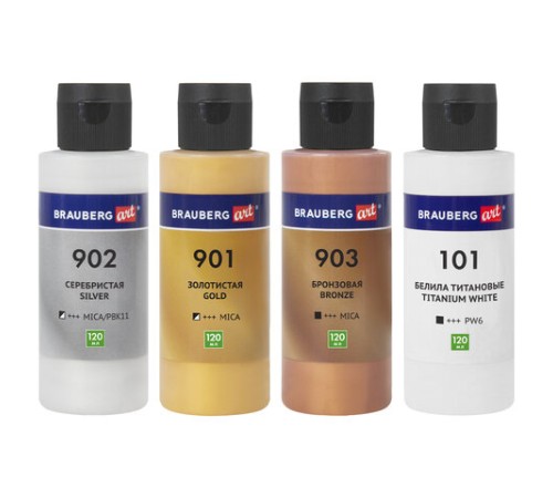 Краски акриловые для техники 