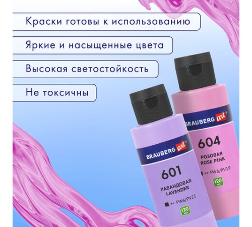 Краски акриловые для техники 