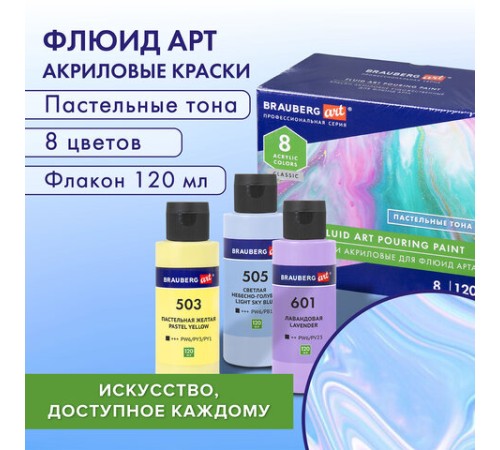 Краски акриловые для техники 