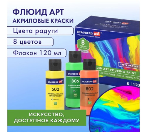 Краски акриловые для техники 