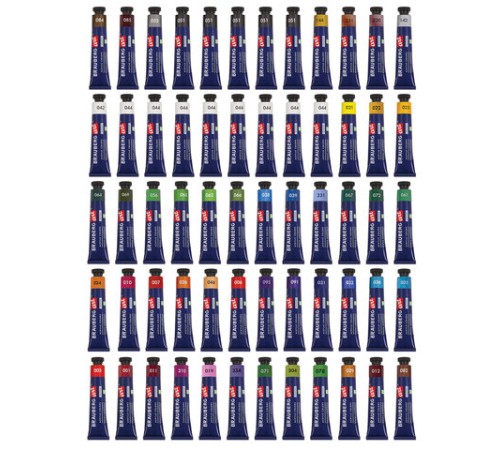 Краски акриловые художественные, НАБОР 60 штук, 49 цветов, в тубах по 22 мл, BRAUBERG ART CLASSIC, 192246