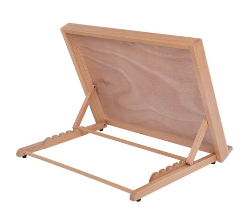 Мольберт настольный из бука А3, 47х36х31 см, регулируемый угол наклона, BRAUBERG ART CLASSIC, 192248