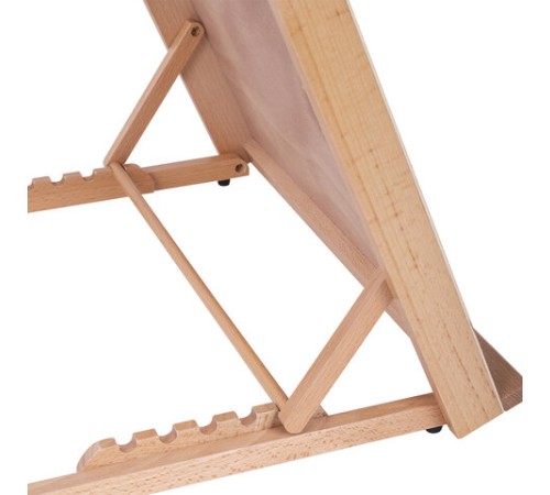 Мольберт настольный из бука А3, 47х36х31 см, регулируемый угол наклона, BRAUBERG ART CLASSIC, 192248