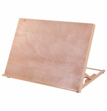 Мольберт настольный из бука А2, 65х48х47 см, регулируемый угол наклона, BRAUBERG ART CLASSIC, 192249