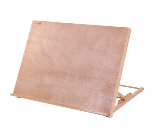 Мольберт настольный из бука А2, 65х48х47 см, регулируемый угол наклона, BRAUBERG ART CLASSIC, 192249