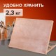 Мольберт настольный из бука А2, 65х48х47 см, регулируемый угол наклона, BRAUBERG ART CLASSIC, 192249