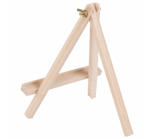 Мольберт настольный из бука 18х24 см, высота холста до 25 см, BRAUBERG ART CLASSIC, 192252