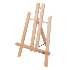 Мольберт настольный из бука 19х16х28 см, высота холста до 30 см, лакированный, BRAUBERG ART CLASSIC, 192253