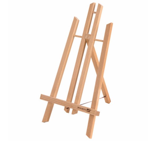 Мольберт настольный из бука 21х26х36 см, высота холста до 40 см, лакированный, BRAUBERG ART CLASSIC, 192254