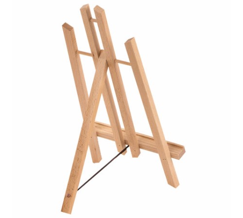 Мольберт настольный из бука 21х26х36 см, высота холста до 40 см, лакированный, BRAUBERG ART CLASSIC, 192254