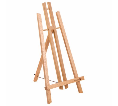 Мольберт настольный из бука 24х30х46 см, высота холста до 50 см, лакированный, BRAUBERG ART CLASSIC, 192255