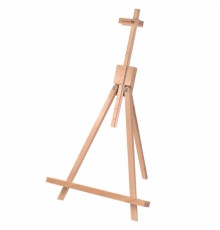 Мольберт настольный из бука 40х32х76 см, высота холста до 68 см, лакированный, BRAUBERG ART CLASSIC, 192257