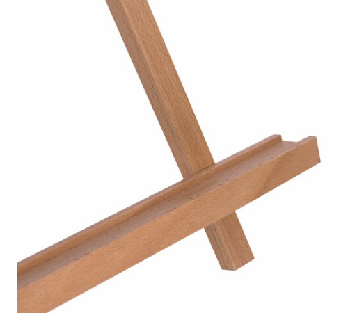 Мольберт настольный из бука 40х32х76 см, высота холста до 68 см, лакированный, BRAUBERG ART CLASSIC, 192257