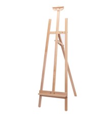 Мольберт напольный из бука, 158х50х87 см, высота холста до 121 см, лакированный, BRAUBERG ART CLASSIC, 192259