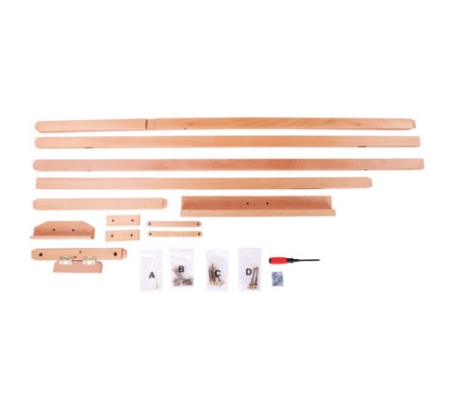 Мольберт напольный из бука, 158х50х87 см, высота холста до 121 см, лакированный, BRAUBERG ART CLASSIC, 192259