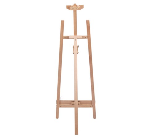 Мольберт напольный из бука, 158х50х87 см, высота холста до 121 см, лакированный, BRAUBERG ART CLASSIC, 192259
