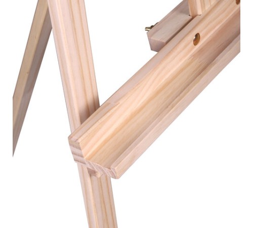 Мольберт напольный из сосны Лира, 170х55х70 см, высота холста до 107 см, BRAUBERG ART CLASSIC, 192260