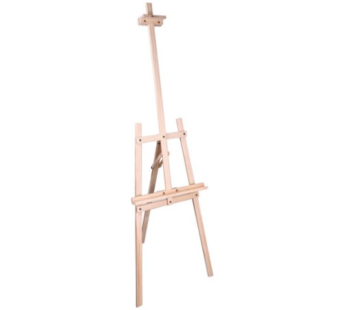 Мольберт напольный из сосны Лира, 170х55х70 см, высота холста до 107 см, BRAUBERG ART CLASSIC, 192260