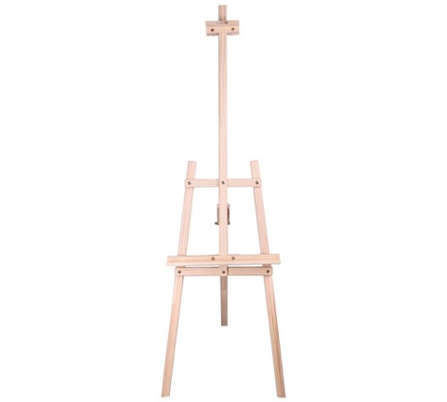 Мольберт напольный из сосны Лира, 170х55х70 см, высота холста до 107 см, BRAUBERG ART CLASSIC, 192260