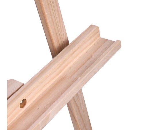 Мольберт напольный из сосны Лира, 170х55х70 см, высота холста до 107 см, BRAUBERG ART CLASSIC, 192260