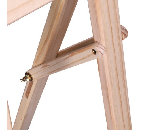 Мольберт напольный из сосны Лира, 170х55х70 см, высота холста до 107 см, BRAUBERG ART CLASSIC, 192260