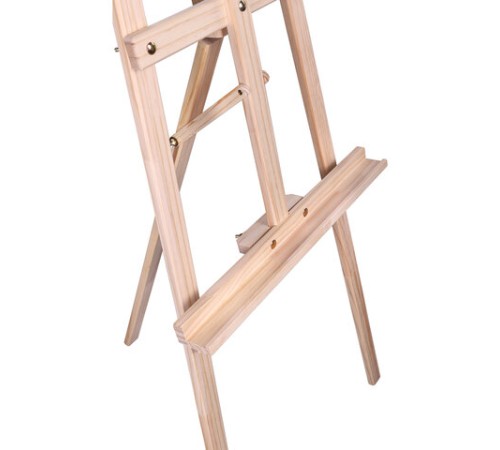 Мольберт напольный из сосны Лира, 170х55х70 см, высота холста до 107 см, BRAUBERG ART CLASSIC, 192260