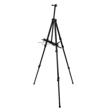 Мольберт-тренога металлический переносной, телескопический, 140х201х103 см, чехол, BRAUBERG ART, 192267