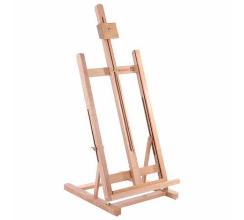 Мольберт настольный из бука, 27,5х97х32 см, высота холста 56 см, BRAUBERG ART CLASSIC, 192269