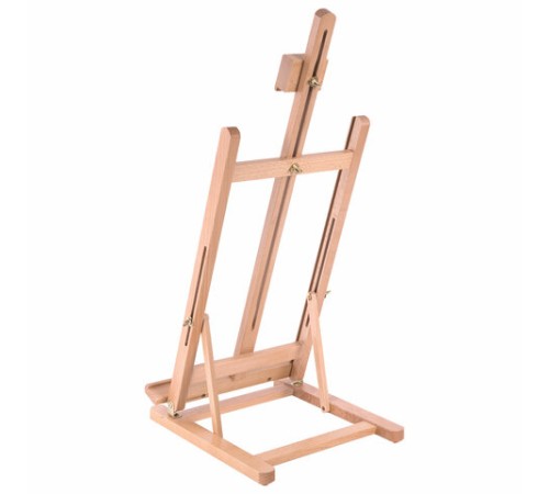 Мольберт настольный из бука, 27,5х97х32 см, высота холста 56 см, BRAUBERG ART CLASSIC, 192269