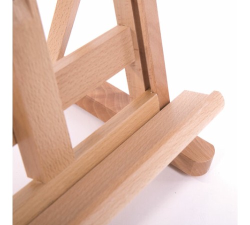 Мольберт настольный из бука, 27,5х97х32 см, высота холста 56 см, BRAUBERG ART CLASSIC, 192269