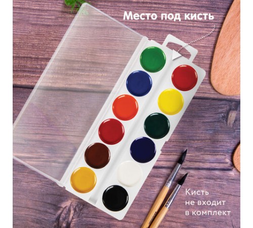 Краски акварельные BRAUBERG 