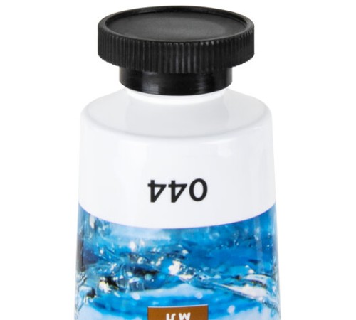 Краска масляная ВОДОРАЗБАВИМАЯ художественная 100 мл, БЕЛИЛА ТИТАНОВЫЕ, BRAUBERG ART, 192289