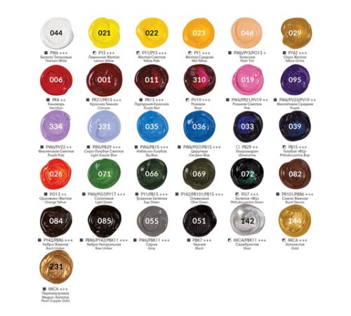 Краски акриловые художественные НАБОР 36 штук, 31 цвет по 12 мл в тубах, BRAUBERG ART DEBUT, 192294