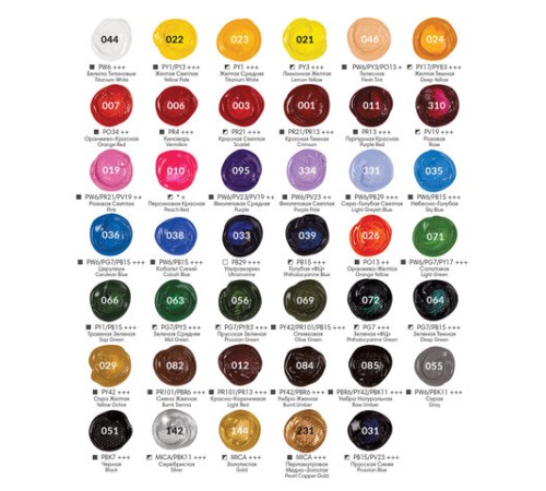 Краски акриловые художественные, НАБОР 48 штук, 41 цвет по 12 мл, в тубах, BRAUBERG ART DEBUT, 192295