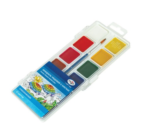 Краски акварельные ГАММА 