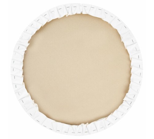 Холст на подрамнике, круглый 50 см, грунтованный, 380 г/м2, 100% хлопок, BRAUBERG ART CLASSIC, 192329