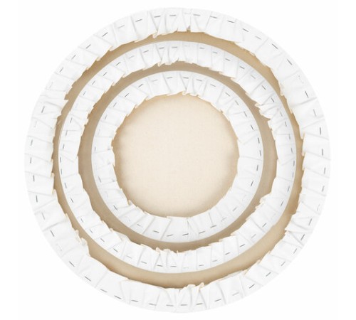 Холсты на подрамнике 3 шт., круглые 20, 30, 40 см, грунтованные, 380 г/м2, 100% хлопок, BRAUBERG ART, 192330