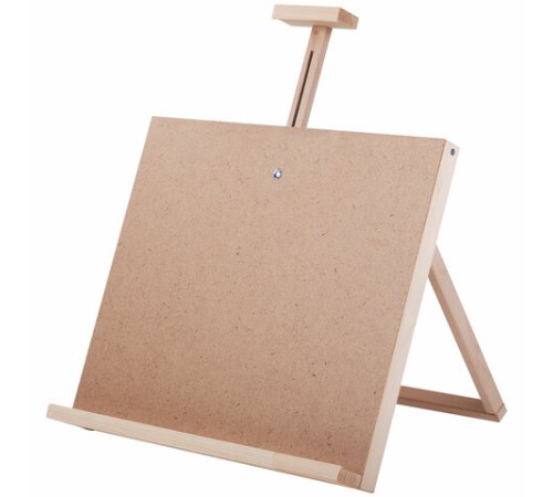Мольберт настольный из липы, регулируемый верхний держатель, 68х45х38 см, BRAUBERG ART DEBUT, 192340