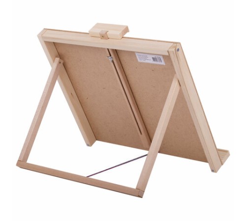 Мольберт настольный из липы, регулируемый верхний держатель, 68х45х38 см, BRAUBERG ART DEBUT, 192340