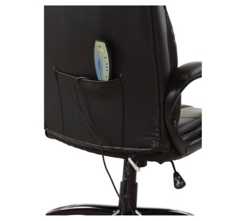 Кресло офисное BRABIX "Bliss MS-004", 6 массажных модулей, экокожа, черное, 532522 Кресло офисное BRABIX "Bliss MS-004", 6 массажных модулей, экокожа, черное, 532522