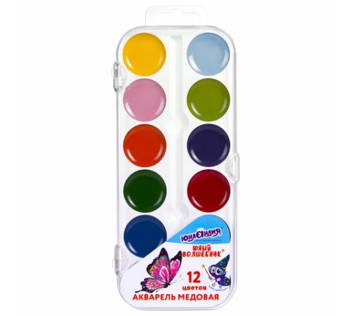 Краски акварельные ЮНЛАНДИЯ 